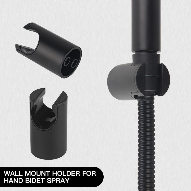 Matte Black Handheld Bidet Spray Gun | Stainless Steel Toilet & Bathroom Sprayer with Adjustable Flow & Pause Function