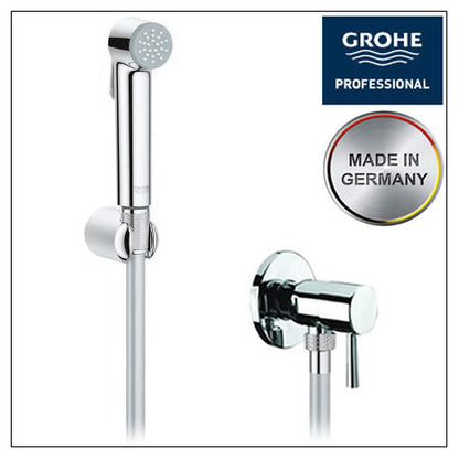 Grohe Tempesta Trigger Spray 30 | Muslim Shower Bidet Set with Hose & Wall Holder