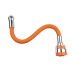 360° Rotating Flexible Kitchen Faucet | Hot & Cold Mixer Tap with Inlet Pipe Options