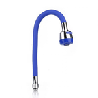 360° Rotating Flexible Kitchen Faucet | Hot & Cold Mixer Tap with Inlet Pipe Options
