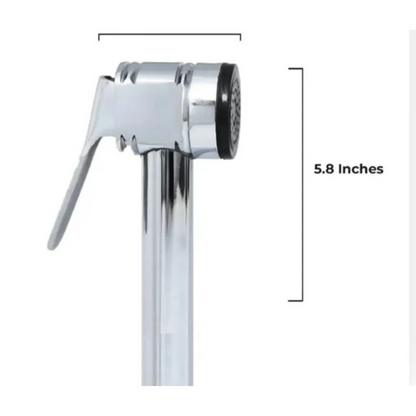 Heavy Duty Brass Muslim Shower Bidet Sprayer | Handheld Bathroom Toilet Spray Gun