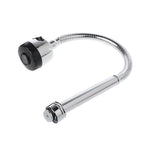 Flexible Dual-Hole Shower Head | Chrome Rotatable Bathroom Faucet Sprayer