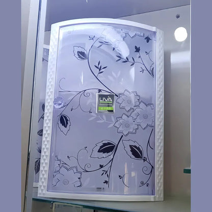 Galaxy Wall Mounted Plastic Bathroom Cabinet | Washroom Storage Shelf Organizer – White & Multi Colors