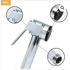 Heavy Duty Brass Muslim Shower Bidet Sprayer | Handheld Bathroom Toilet Spray Gun