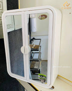 Wall Mounted Bathroom Mirror Cabinet | Modern Storage Cabinet with Mirror Door – Space Saving