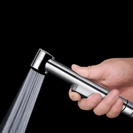 Stainless Steel Muslim Shower Head Only | Handheld Bidet Sprayer for Toilet & Bathroom – No Pipe, Chrome Finish