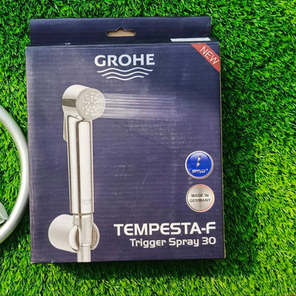 Grohe Tempesta Trigger Spray 30 | Muslim Shower Bidet Set with Hose & Wall Holder