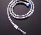 FACO Double Interlock Chromium Plated Flexible Hose | Muslim Shower & Hand Shower Pipe – 1m & 1.5m