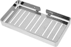 SUS304 Stainless Steel Wall Mounted Soap Dish Rack | Large Drainage Soap Holder – Black, Silver, Gold & Rose Gold