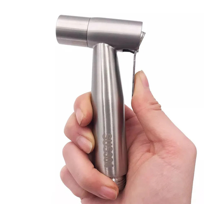 Stainless Steel Handheld Bidet Spray Gun | Toilet & Bathroom Sprayer with Adjustable Flow & Pause Function