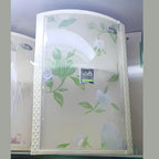 Galaxy Wall Mounted Plastic Decore Bathroom Cabinet | Washroom Storage Shelf Organizer – White & Multi Colors