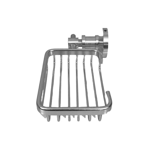 Premium Aluminum Soap Dish | Scratch-Resistant Rust-Proof Wall Mounted Bathroom Soap Holder with Drainage