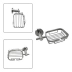 Premium Aluminum Soap Dish | Scratch-Resistant Rust-Proof Wall Mounted Bathroom Soap Holder with Drainage