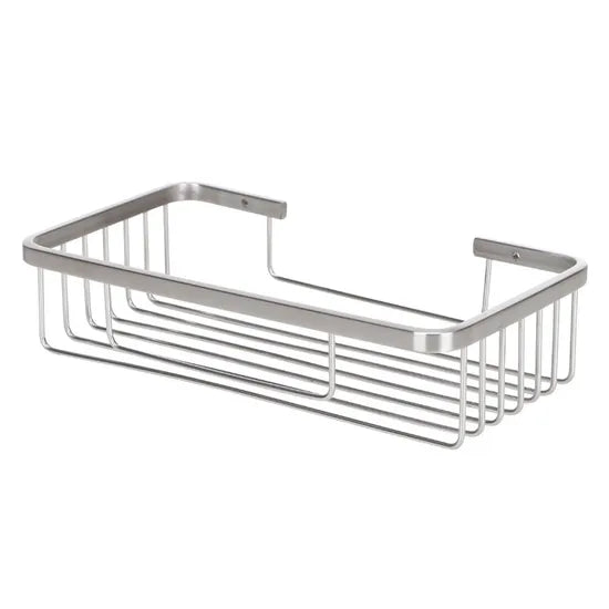 Wire Soap Tray | Wall Mounted Bathroom Soap Holder – Open Drainage, Chrome & Gold Finish