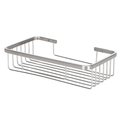 Wire Soap Tray | Wall Mounted Bathroom Soap Holder – Open Drainage, Chrome & Gold Finish