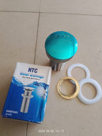 4 Inch Chrome Push Waste Pop-Up Drain | Bathroom Basin & Vanity Sink Waste