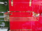 Wire Soap Tray | Wall Mounted Bathroom Soap Holder – Open Drainage, Chrome & Gold Finish