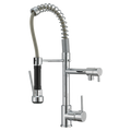 Pull Out Kitchen Faucet Chrome Spring Mixer | Hot & Cold Single Handle Sink Tap
