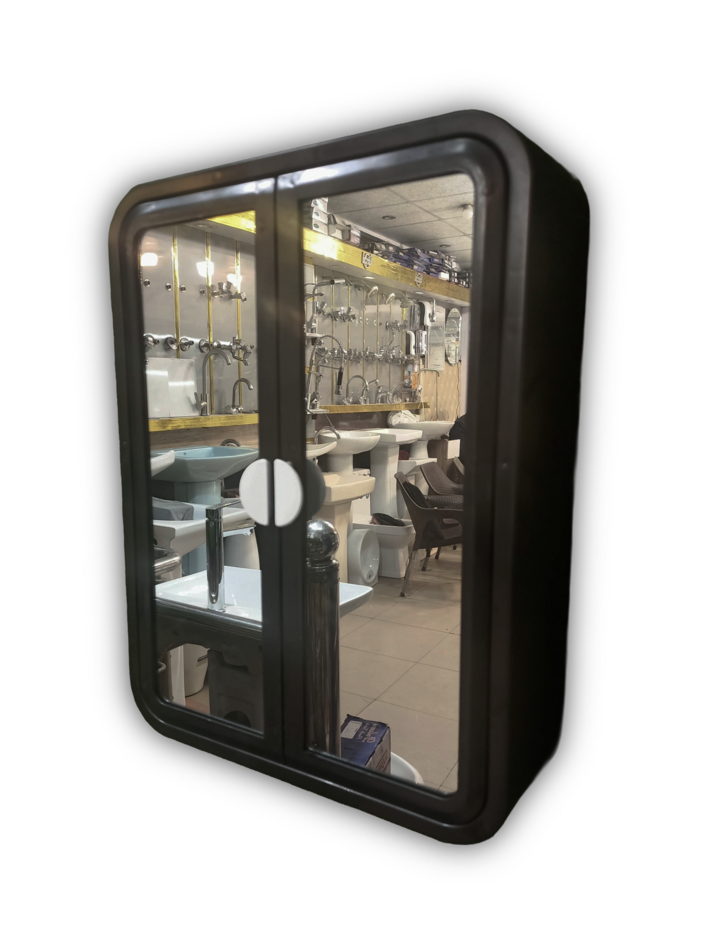 Wall Mounted Bathroom Mirror Cabinet | Modern Storage Cabinet with Mirror Door – Space Saving