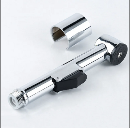 Stainless Steel Muslim Shower Head Only | Handheld Bidet Sprayer for Toilet & Bathroom – No Pipe, Chrome Finish