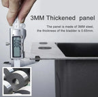 27×18 Inches Handmade Kitchen Sink 6845 | 304 Stainless Steel | Single Bowl | Drain + Rinse Basket