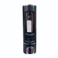 Wall Mount Soap Dispenser 400ml | Black ABS Manual Liquid Soap Dispenser for Bathroom & Kitchen