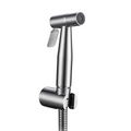 Stainless Steel Handheld Bidet Spray Gun | Toilet & Bathroom Sprayer with Adjustable Flow & Pause Function