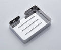 304 Stainless Steel Soap Dish Holder | Wall Mounted Soap Saver Tray with Drainage – 13.5×9.7 cm